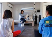 オリ(Pilates Studio)の雰囲気（最大４名までのマットグループのクラスは毎週水土日の14時から）