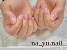 ナユネイル(na_yu.nail)/自爪風クリアネイル 176