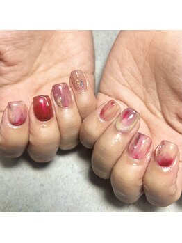 ママの秘密基地/いちじくネイル☆