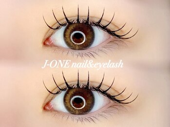 ジェイワン(J ONE)の写真/[戸越銀座徒歩30秒/個室空間]カラーエクステを豊富にご用意◎目元を美しく彩り華やかな印象へ導きます！