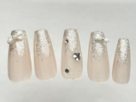 ワンホンラメグラデ8500円