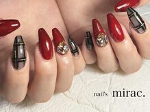 ネイルズミラク(nail's mirac.)の雰囲気（＊チェック柄ネイル＊）