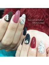 ナナズネイル 西小倉店(NANA's Nail)/ストーンキラキラネイル
