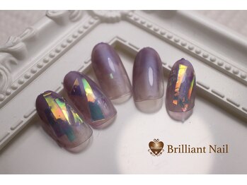 ブリリアント/オリオンオーロラネイル♪