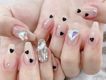 ディーネイル 四条烏丸(D-nail)/【山田】ハートネイル