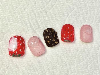 ティーエス ネイル ガーデン(T.S Nail Garden)/イチゴネイル