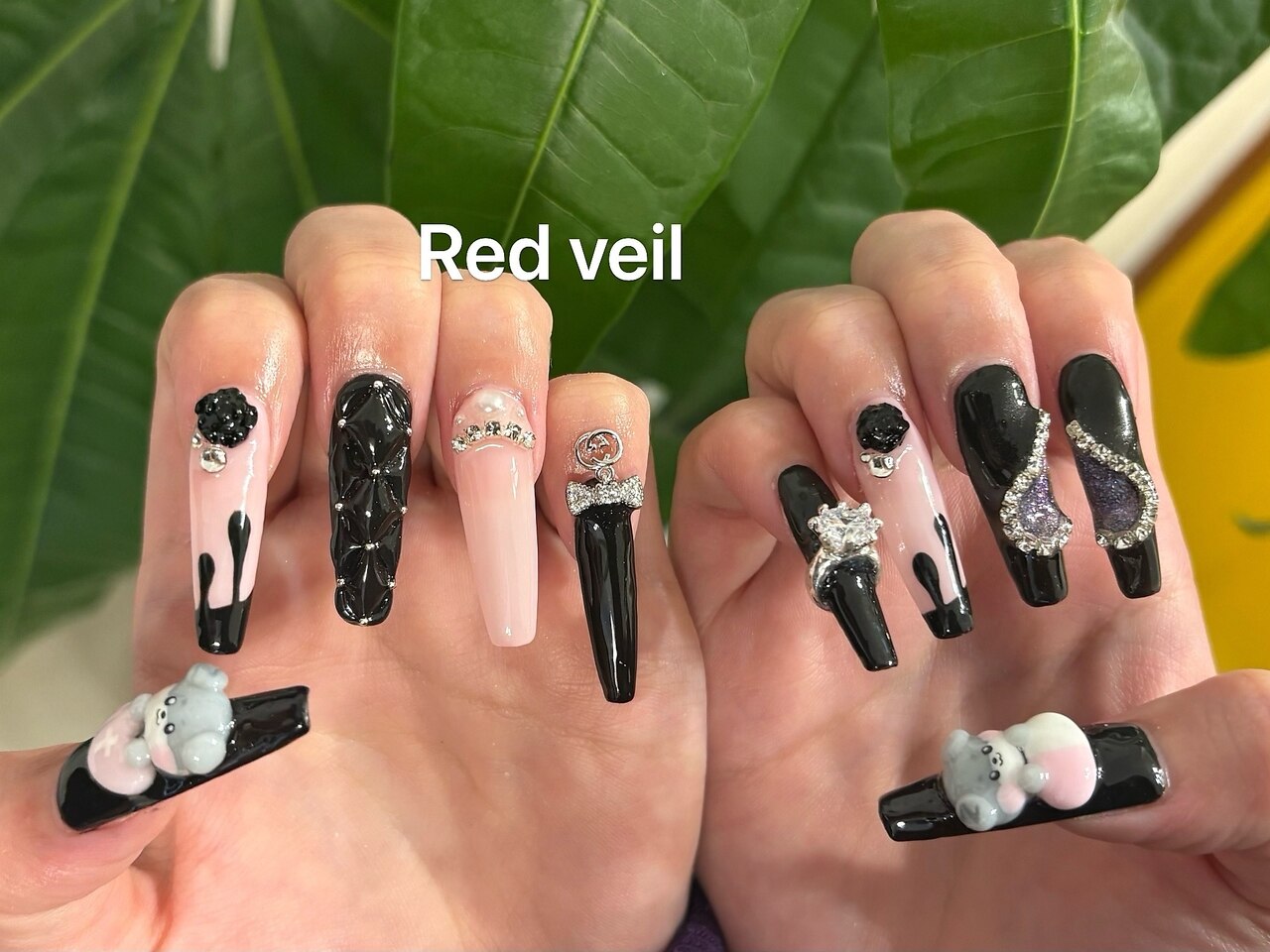 2026年冬トレンド】ワンカラー ハンド スーパーロングのネイルデザイン