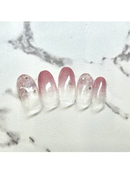 キューセブンネイルラウンジ 与野店(Q7 Nail Lounge)/定額Cコース　￥6000