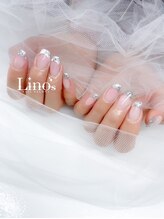 リノズネイルサロンプラス(Lino's Nail Salon +)/ガラスフレンチ☆