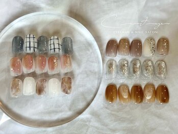 クレセント 大橋店(Crescent)の写真/つい眺めたくなる、トレンドを取り入れたニュアンスネイルが得意◎理想の指先が叶うサロン♪パラジェル可◎