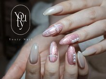 ユーティーネイル(Youty Nail)/マグネットチェックデザイン