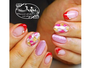 ジュジュ(Juju)/ステンドグラスネイル
