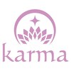 リンパ自然療法サロンアンドスクール カーマ(karma)ロゴ