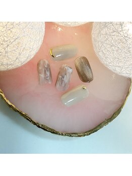 ベリー(berry)/定額¥6500 大理石アート