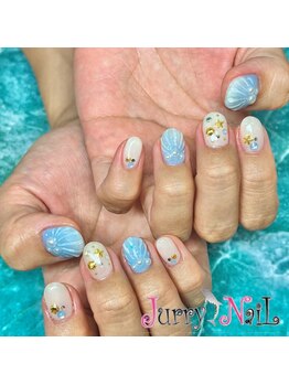 ジュリーネイル 所沢店/マーメイドネイル