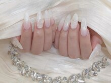 エガオネイルサロン 錦糸町店(EGAO NAIL SALON)/♪長さ出しシンプルデザイン♪