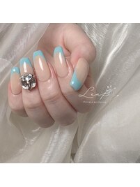 フレンチ×Vカット