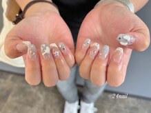 ニーヨンネイル(24nail)/キラキラネイル