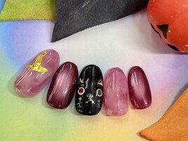 ハロウィンネイル