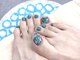 アムレート ネイル 蕨(Amuleto NaiL)の写真/心躍るキラキラのラメやホログラム。大人のためのフットネイルで足元に彩りを