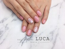 ネイルアトリエルカ(nail atelier LUCA)/W-200 大人上品シェラックネイル