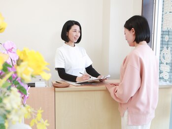 ビューティーバランスボディ 岡崎レディース整体院(beauty balance body)/次回の予約とお会計！/岡崎/整体