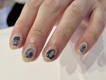 アイネイルズ 梅田店(I nails)/もやもやニュアンス¥9700