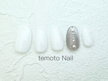 テモトネイル アンド メモト あべのHoop店(temoto Nail&memoto)/【ハンド】2本アートコース