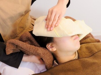 リプラス 仙川(Re+)の写真/眼精疲労、むくみ撃退!終わった後のスッキリ感はやみつきになります☆癒しの空間との相乗効果で疲労を解消!