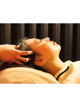 ヘッドスパで癒されたい