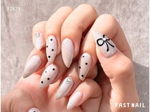 ファストネイル 関内店(FAST NAIL)/星ホログラム×シュガーネイル
