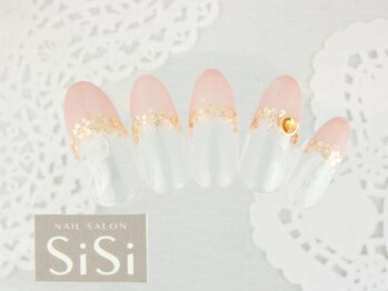 シシ(SiSi)/2カラーグラデ＆ビジュー