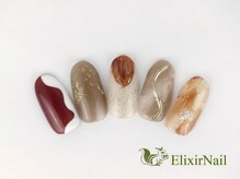 エリクサーネイル 五反田(Elixir Nail)/定額b カジュアル/クーポン使用