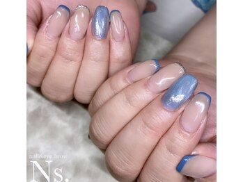 エヌエス ネイルアンドアイブロウ(Ns)/バーチャルフレンチ☆