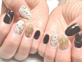 ダルメシアンネイル
