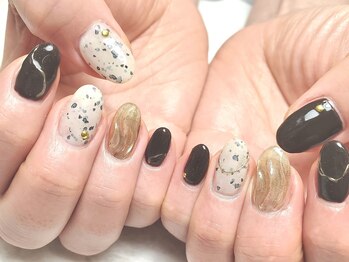 ダルメシアンネイル