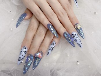 ハナネイル(はなNAIL)の写真/《チップスカルプ》150分時間内持ち込みOK/すらっと美しい縦長美爪へ*ちび爪さん・自爪が弱い方にも◎