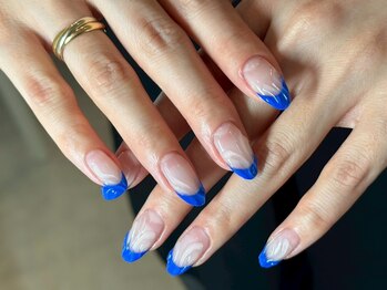 ヌル ネイル 堀江(NURU NAIL HORIE)/海外ガールネイル!LA風フレンチ