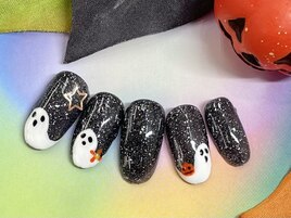 ハロウィンネイル