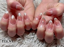 モア(moa)/チークマグ　秋ネイル