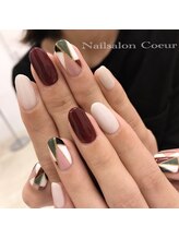 ネイルサロン クール(Nailsalon Coeur)/スモーキー、アンティーク