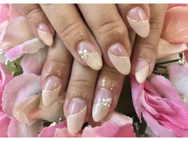 シンプル☆斜めフレンチ