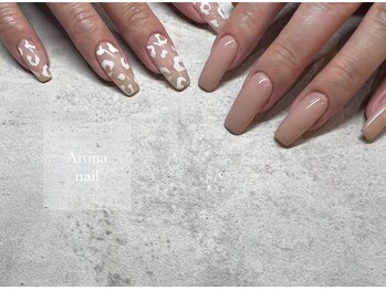 アローナ ネイル(Arona nail)/アシンメトリーネイル