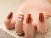 ヴァンネイル(VINGT NAIL nail&eye beauty)/チェックネイル