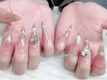 クイックスカルプ 高田馬場(Quick Sukarupu)/ライトベージュネイル