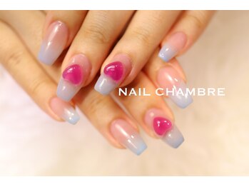 ネイル シャンブル(nail CHAMBRE)/ブルーグラデ￥6010
