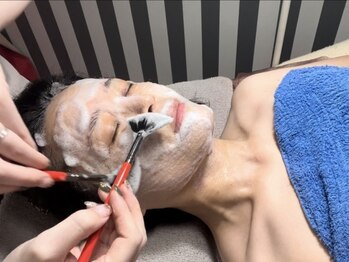 ヘアファッション ユミ(HAIR FASHION YUMI)の写真/ララピールで内側から潤う、憧れの水光美肌へ◆施術後からハリ・弾力を実感！くすみ・毛穴悩みを徹底ケア♪