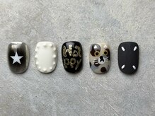 ラメゾン(La mAison)の雰囲気（落書き個性派デザイン◎ショートネイルにも！）