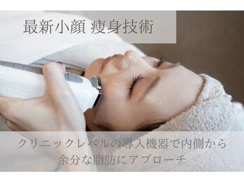 エン 橿原店(en)の写真/脂肪を自由に分解し高周波との相乗効果でスッキリ小顔へ導きます。【県内初の脂肪コントロール認定サロン】