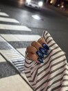 【マグネット】サムライブルー風